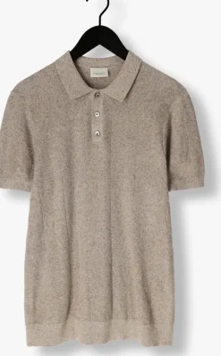 beige profuomo polo polo short sleeve