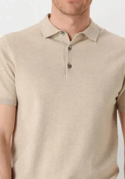 beige profuomo polo polo short sleeve