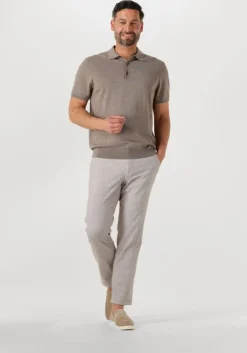 beige profuomo polo polo short sleeve