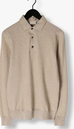 beige profuomo trui polo onepiece luxury basic