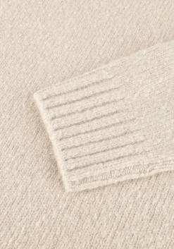 beige profuomo trui pullover crew neck