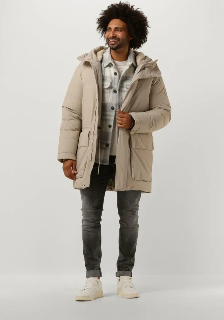 beige profuomo t-shirt t-shirt short sleeve jersey