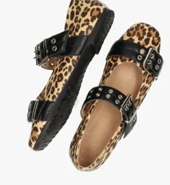 beige ps poelman ballerina's lovis