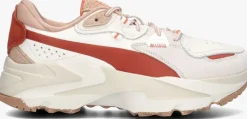 beige puma lage sneakers orkid wild women wns