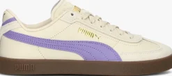 beige puma lage sneakers club ii jr