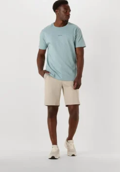 beige pure path broeken slim fit smart shorts