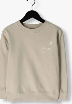 beige raizzed sweater nile