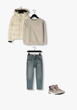 beige raizzed sweater nile