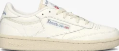 beige reebok lage sneakers club c 85 woman