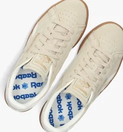 beige reebok lage sneakers club c grounds