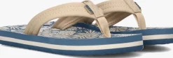 beige reef teenslippers ahi