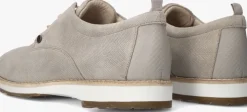 beige rehab nette schoenen pozato weave