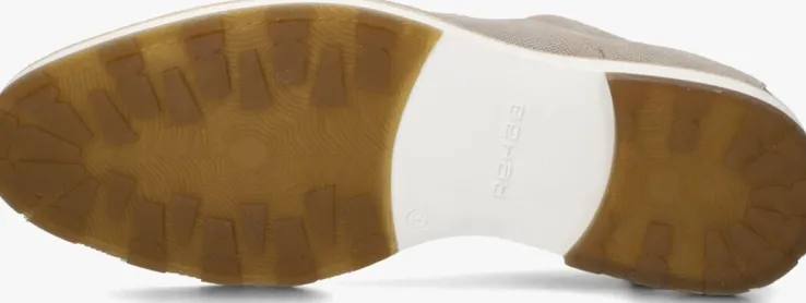 beige rehab nette schoenen pozato weave