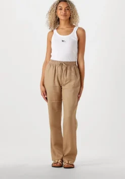 beige resort finest pantalon linen pants