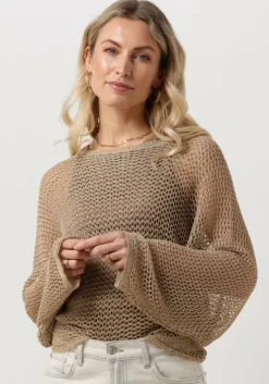 beige resort finest trui crochet sweater