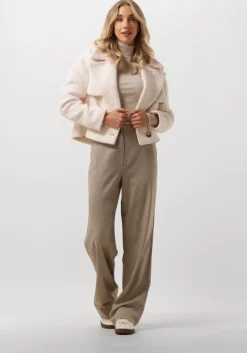 beige rosemunde coltrui silk t-shirt w/ roller neck