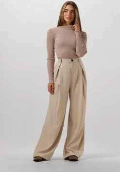 beige rosemunde tops & t-shirts boston turtleneck w/ lurex