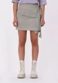 beige rough studios broeken compton skirt