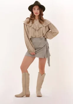 beige rough studios broeken compton skirt