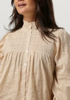 beige ruby tuesday blouses kaya coll smock and pintuck blouse