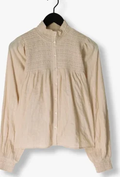 beige ruby tuesday blouses kaya coll smock and pintuck blouse