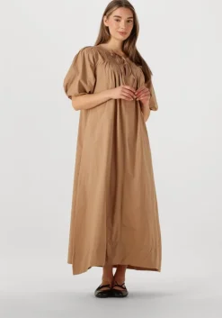 beige ruby tuesday maxi jurk ibae