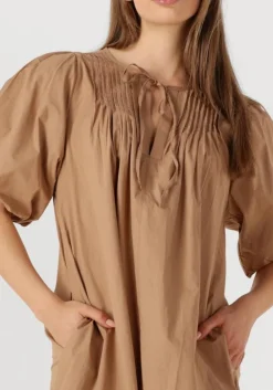 beige ruby tuesday maxi jurk ibae