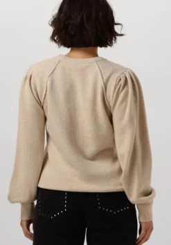 beige ruby tuesday trui vail detailed pullover