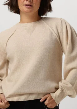 beige ruby tuesday trui vail detailed pullover