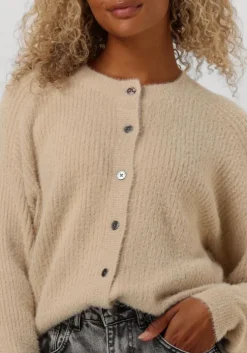 beige ruby tuesday vest vance fluffy cardigan