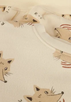 beige rylee + cru sweater relaxed sweatshirt coyote