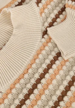 beige rylee + cru trui boxy crop sweater