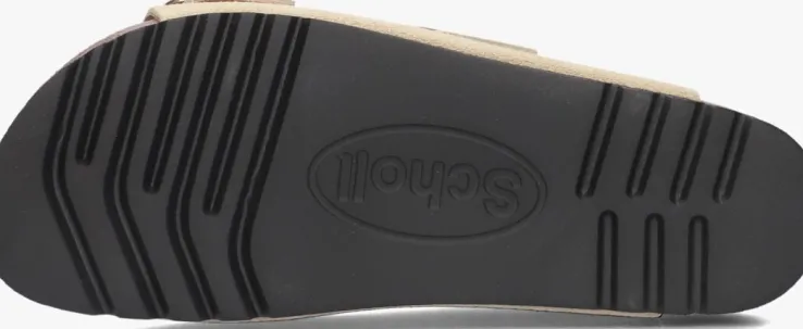 beige scholl slippers noelle