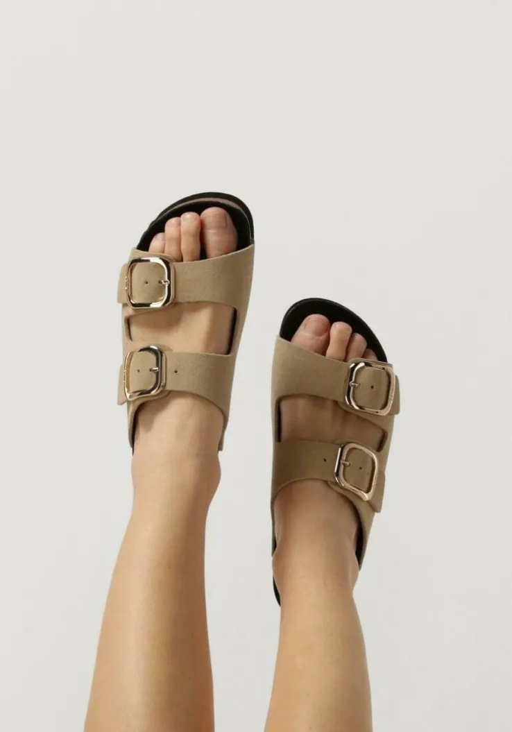 beige scholl slippers noelle