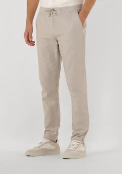 beige scotch & soda chino warren cotton linen twill jogger