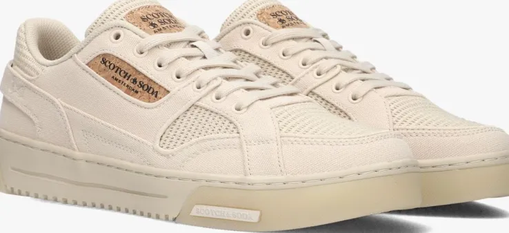 beige scotch & soda lage sneakers new cup 1b
