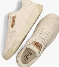 beige scotch & soda lage sneakers new cup 1b