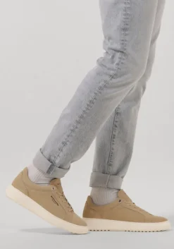beige scotch & soda lage sneakers duran