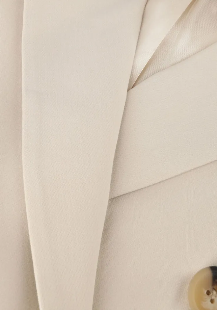 beige second female blazer evie fitted blazer