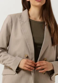 beige second female blazer pinnia blazer