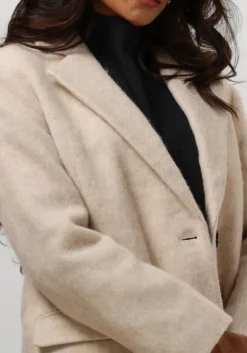 beige second female blazer sera blazer