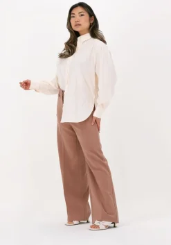 beige second female blouses matis solid shirt