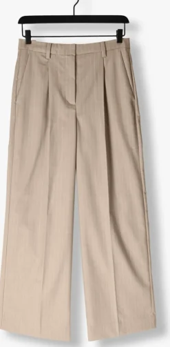 beige second female pantalon pinnia trousers