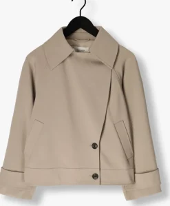 beige second female trenchcoats silvie trench jacket
