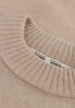 beige second female trui brookline knit new o-neck
