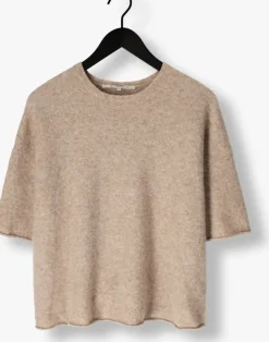 beige second female trui selana knit o-neck
