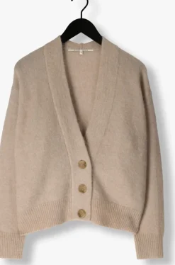 beige second female vest brooklyn knit cardigan