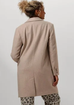 beige selected femme mantel slfnew alma wool coat