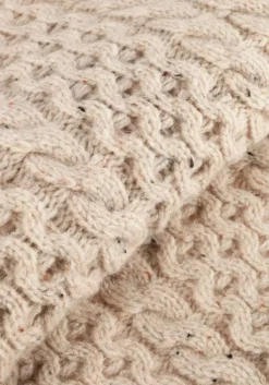 beige selected femme trui slfnelly 2/4 knit o-neckda