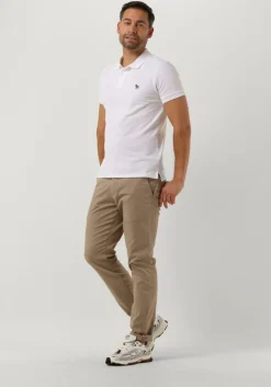 beige selected homme chino slh175-slim new miles flex pant noos